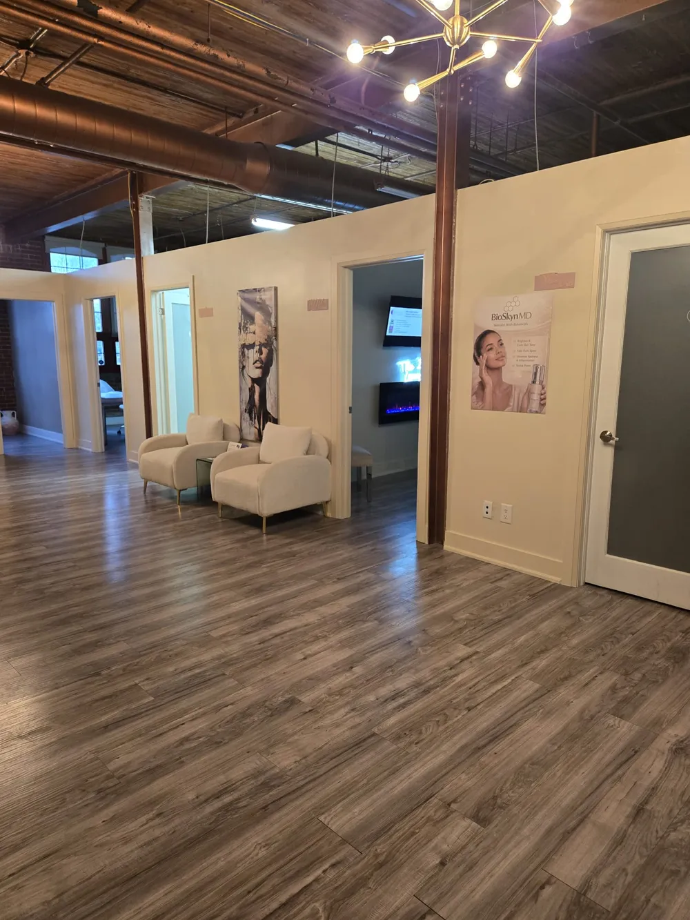 Welcome lounge seating area at our Brampton location